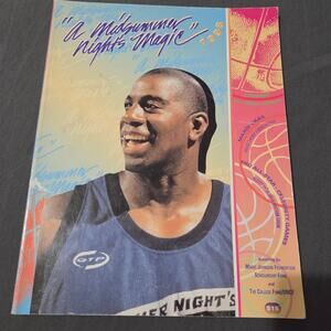 Vtg 1998 Magic Johnson's 13th Annual "A Midsummer Night's Magic" Program Book